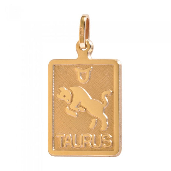 10K Yellow Gold Taurus Pendant 33210-1233-Taurus