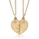 10K Yellow Gold Breakable Boy/Girl Friend Charm 88277-3388