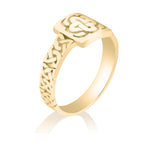 10K Yellow Gold Celtic Knot Ring