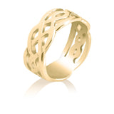 10K Yellow Gold Celtic Knot Ring