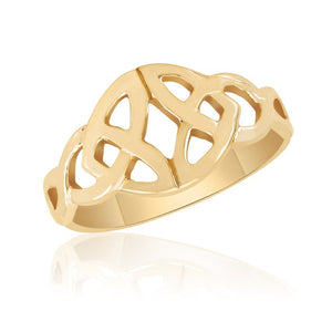 10K Yellow Gold Celtic Knot Ring