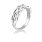 Sterling Silver Celtic Knot Ring 88334-4288