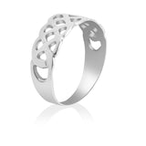 Sterling Silver Celtic Knot Ring 88334-4588