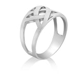 Sterling Silver Celtic Ring 88334-4788