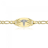 Men's 10K Figaro Medical Bracelet 37203