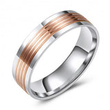 Two Tone 10K Gold Wedding Band - Textured Finish 881877688