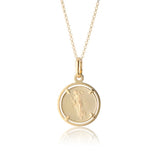 10K Yellow Gold Aries Pendant