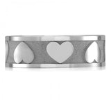 Sterling Silver Heart Ring 7743278-H