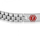 Ladies Stainless Steel Medical ID Bracelet 77P5-6177