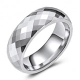 Faceted High Polish Cobalt Wedding Band KSCO-12