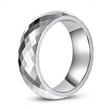 Faceted High Polish Cobalt Wedding Band KSCO-12