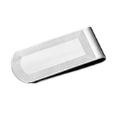 Brushed Stainless Steel Money Clip KSMC01