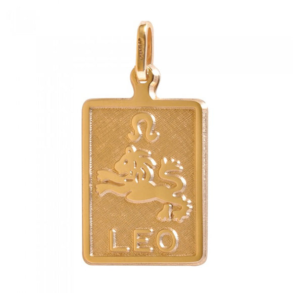 10K Yellow Gold Leo Pendant 33210-1233-Leo