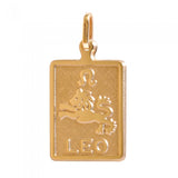 10K Yellow Gold Leo Pendant 33210-1233-Leo