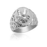 Sterling Silver Men's Eagle Ring MJB9920S