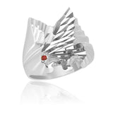 Sterling Silver Men's Eagle Ring MJB9935S