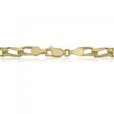 Ladies 10K Diamond Cut Medical Bracelet 10612