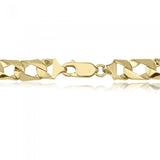 Men's 10K Two Tone Medical Bracelet 10502