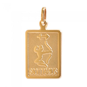 10K Yellow Gold Sagittarius Pendant 33210-1233-Sagittarius