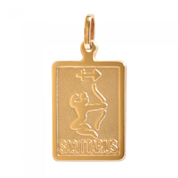 10K Yellow Gold Sagittarius Pendant 33210-1233-Sagittarius