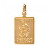 10K Yellow Gold Sagittarius Pendant 33210-1233-Sagittarius