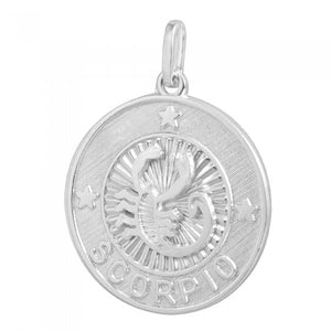 Sterling Silver Scorpio Pendant 44235-1844-Scorpio