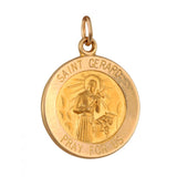 Saint Gerard 15.5mm 14K Yellow Gold Pendant Charm 33209-1033