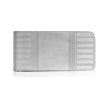 Matte Geometric Titanium Money Clip - Chic Gift Idea KSMCT03