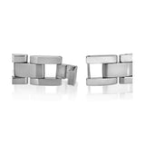 Stainless Steel ID Bracelet with Cubic 44KS-165144